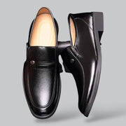 Harrison & Hawke | Leather Men’s Formal Shoes – Breathable Slip-On Design