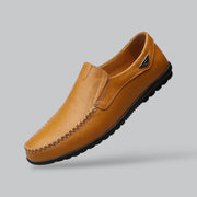 Harrison & Hawke | Leather Men’s Casual loafers | Breathable Slip-On Design