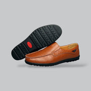 Harrison & Hawke | Leather Men’s Casual loafers | Breathable Slip-On Design