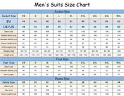 Handsome Men Suits Slim Fit Formal 3 Piece Wedding Tuxedo for Groom Business Male Classic Formal Jacket Pants Vest